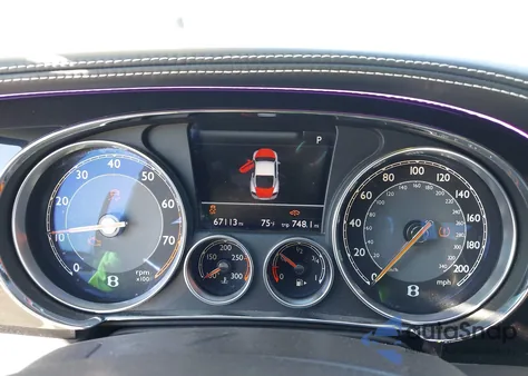 2012 Bentley Continental Gt from USA, damaged, VIN SCBFR7ZA9CC070736